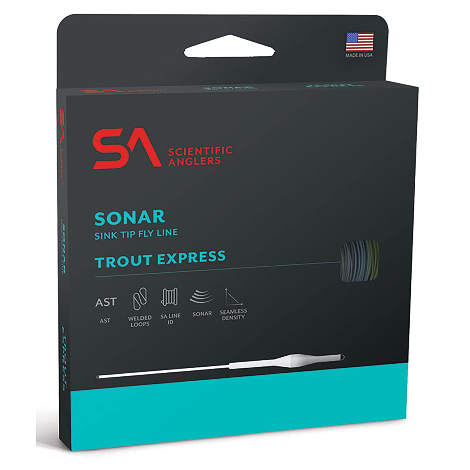 Scientific Anglers SA Sonar Trout Express 165 grain head for roll casting large streamers in tight spaces