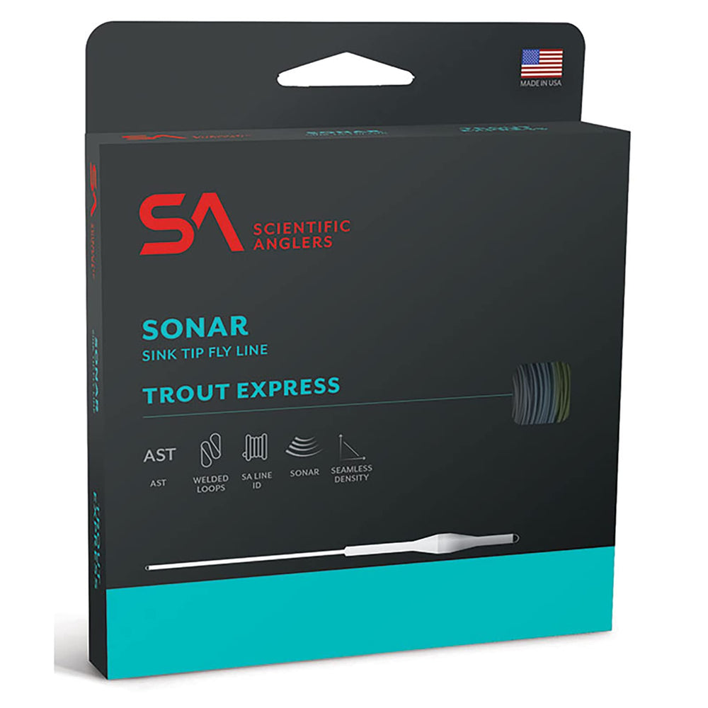 Scientific Anglers SA Sonar Trout Express 165 grain head for roll casting large streamers in tight spaces