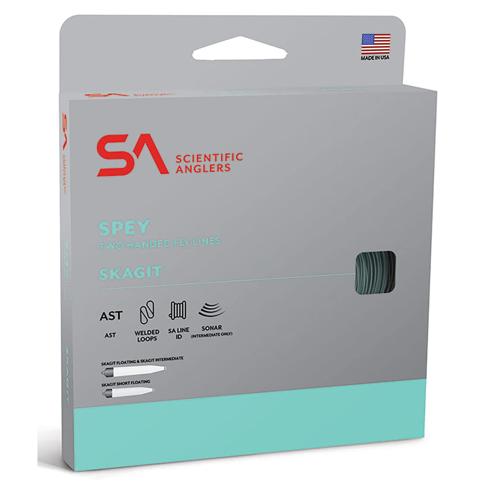 Scientific Anglers Skagit Short Fly Line 480 Grain head view for steelhead and salmon presentations