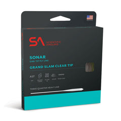 Scientific Anglers Sonar Grand Slam Clear Tip WF10F/I overview highlights the clear tip for wary fish