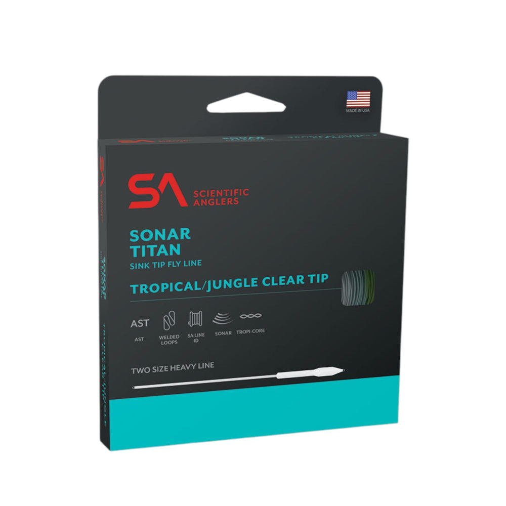 Scientific Anglers Sonar Titan cut-tip: effortless loading for precise casting.