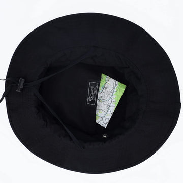 Scipio SCBUCKETBK interior pocket ideal for maps and small items.