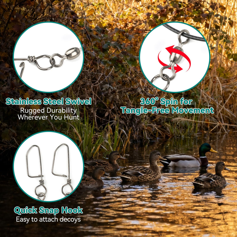 Scopaven weedless egg and rhombus weights resist weeds for faster pickup.