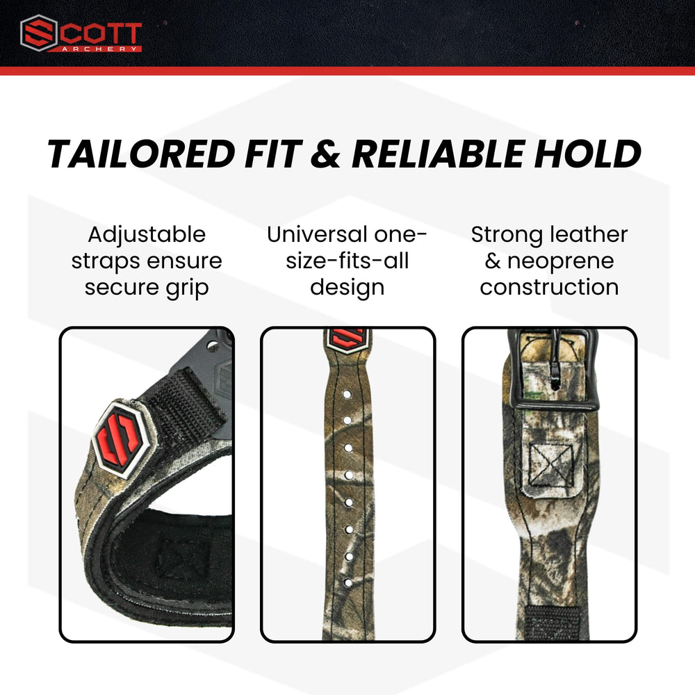 Scott Archery Little Goose II knurled-trigger positioned forward for easier draw length control