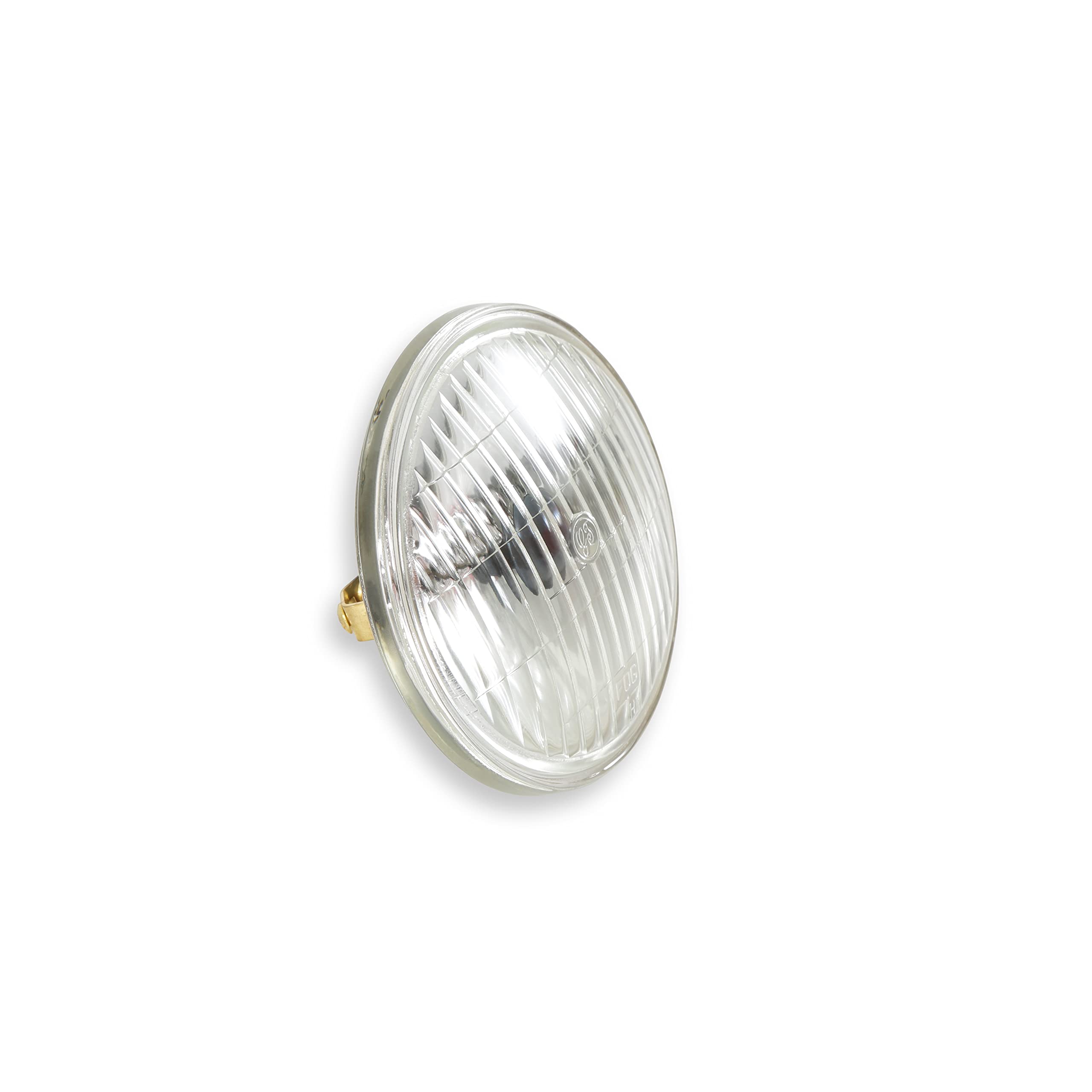 Scott Drake 4in Amber fog lamp installed on Mustang for period-correct styling.