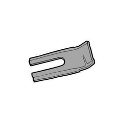 Scott Drake C5ZZ-13190-K seat track plate—direct-fit replacement for classic Mustangs, ensuring smooth seat operation.