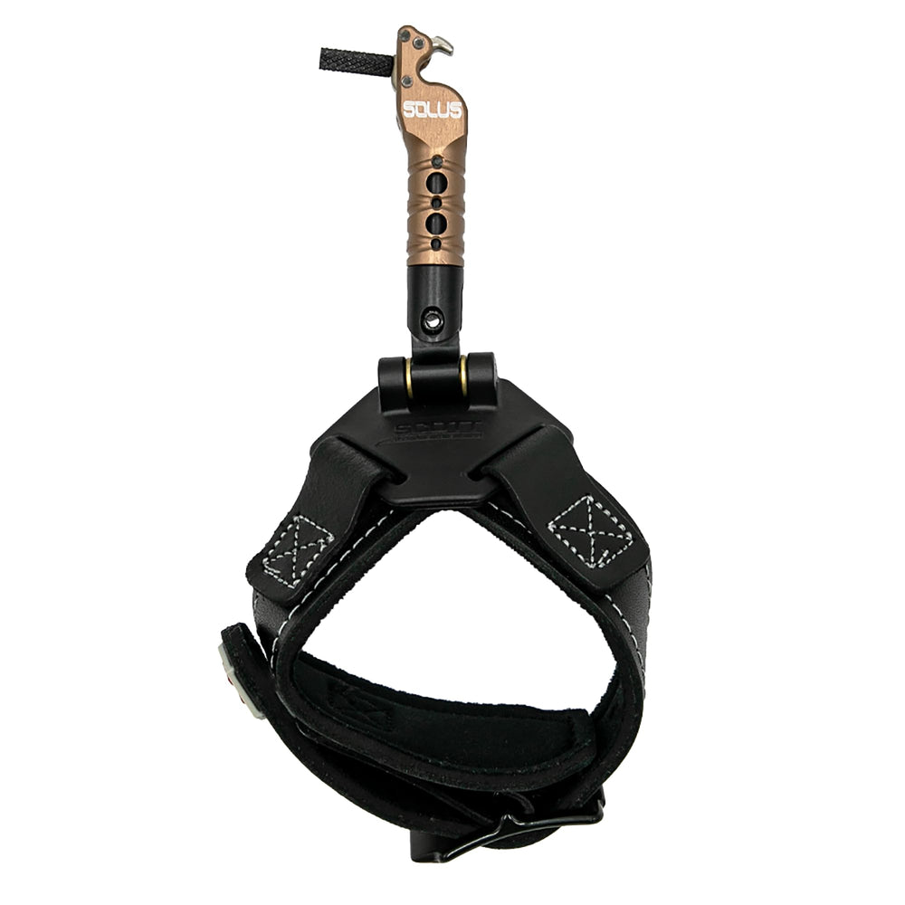 Solus inline design reduces string torque for smoother draws.