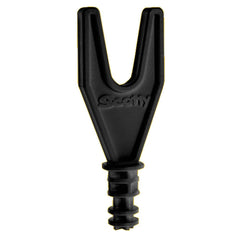 Scotty 0416-BK Rod Balancer in black acts as a rod rest and strike aid on small boats.