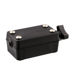 Scotty 0423 top view with tilt-up bracket compatibility.