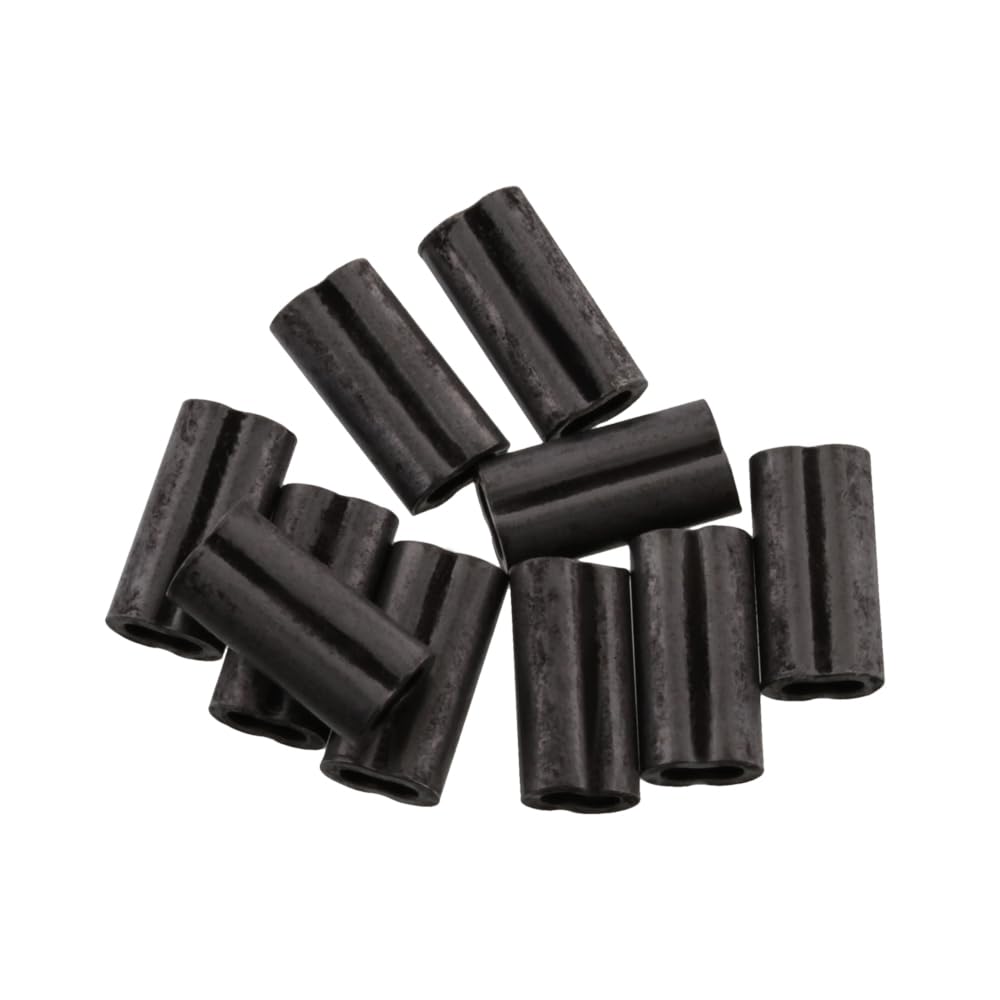 Scotty #1011 brass double-line sleeves pack for corrosion-resistant rigging connections.