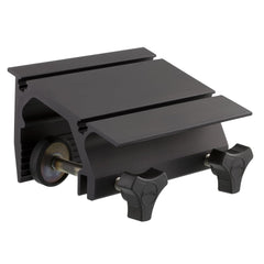 Scotty 1021 with 2-inch clamp securely attaches to rail without drilling