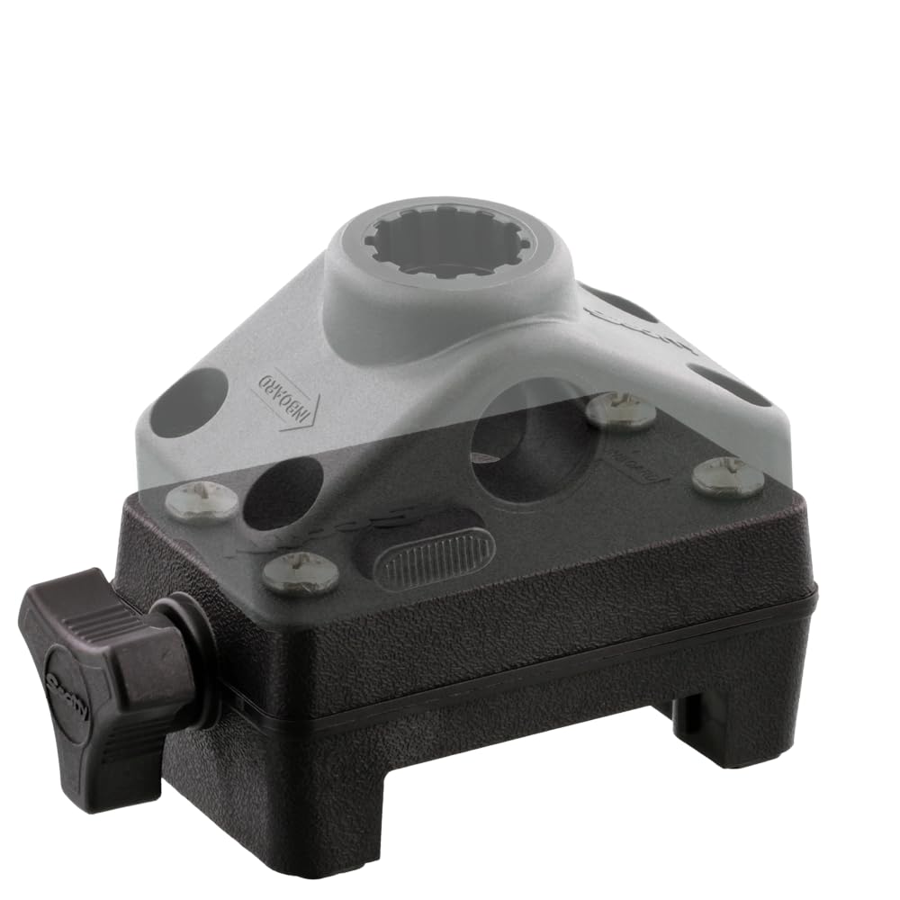 Scotty 1026 swivel mount attached for versatile rod placement.