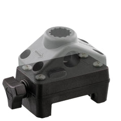 Scotty 1026 swivel mount attached for versatile rod placement.