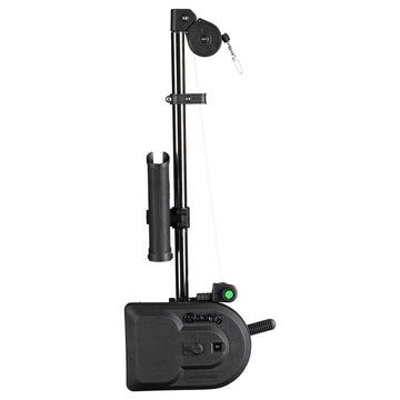 Scotty Depthpower downrigger rod holder for easy lure setup