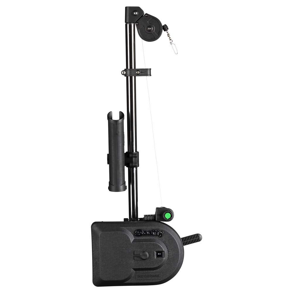 Scotty Depthpower downrigger rod holder for easy lure setup
