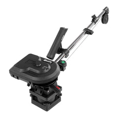 Scotty 1106 Depthpower downrigger with collapsed boom saves space on boats.
