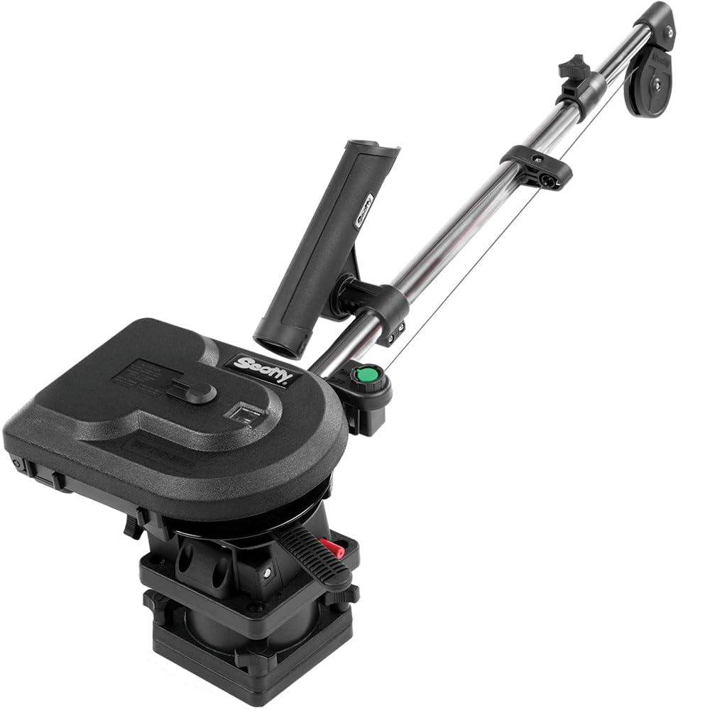 Scotty 1106 DepthPower downrigger rod holder for hands-free trolling setups.
