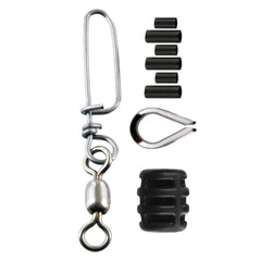 Scotty 1153 Terminal Kit with Coastlock snap and swivel for reliable lure setup