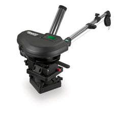 Scotty 2106 downrigger with illuminated counter for precise line deployment.