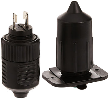 Scotty 2125 downrigger plug with ergonomic grip for quick hookups on deck