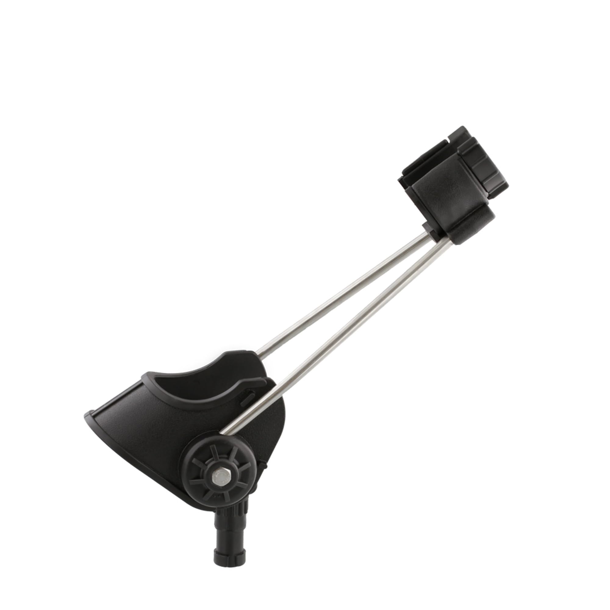 Scotty #239 Striker Rod Holder showing sturdy post with quick-lock ring for secure placement.
