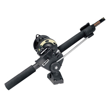 Scotty 240 Striker rod holder front view emphasizes quick access for big game
