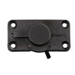 Scotty 244L-BK compatible with all Scotty post mount rod holders for versatile setups.