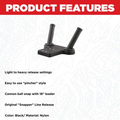 Scotty 247 tube-style dual rod holder demonstrates two-rod configuration for travel.