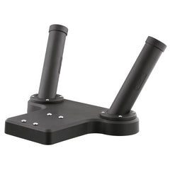 Scotty 247 tube-style dual rod holder front view with easy two-rod access.