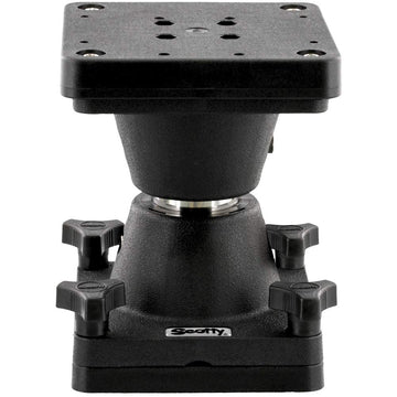 Scotty 2606 downrigger riser 6in installation for improved clearance and easy setup.