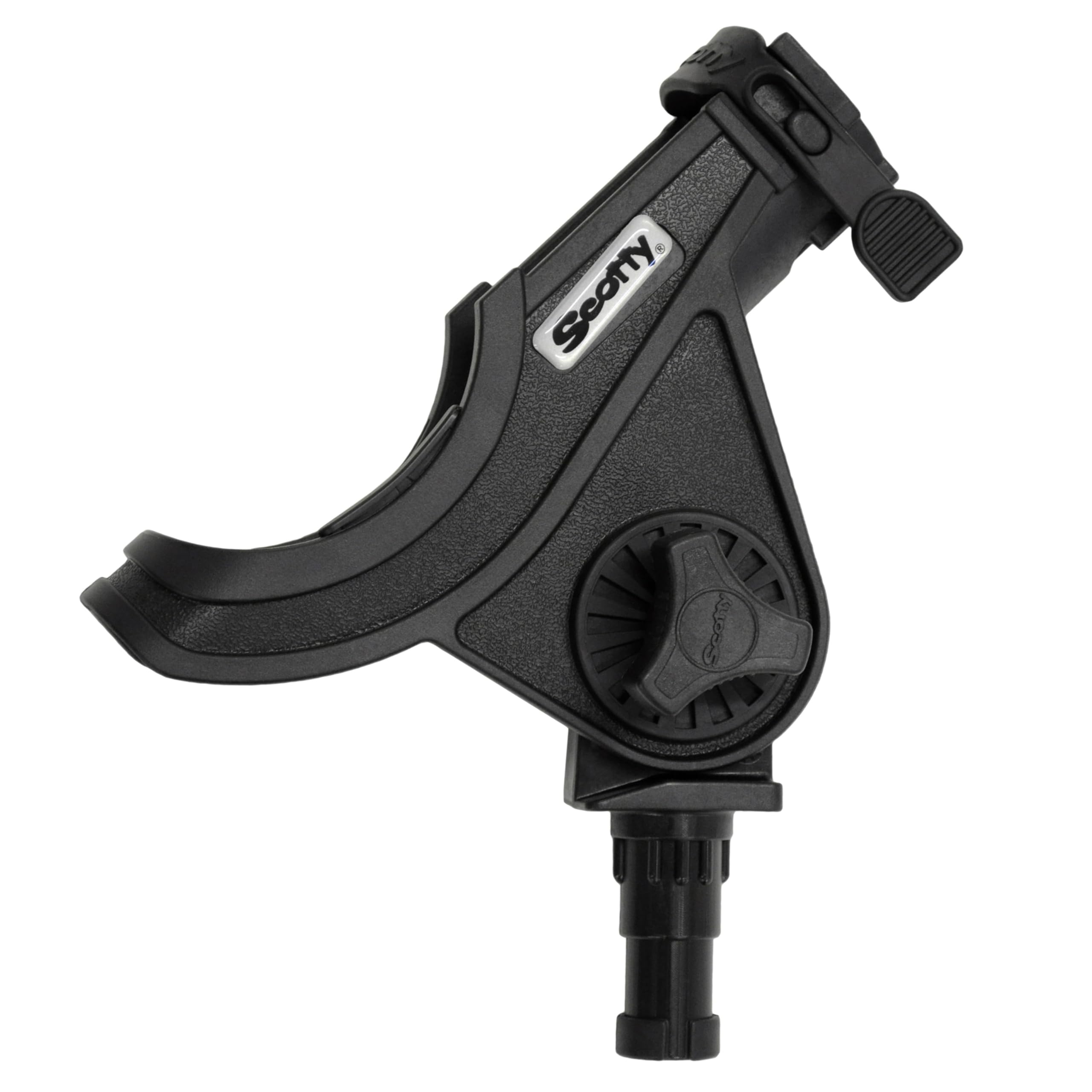 Scotty #279-BK Baitcaster/Spinning Rod Holder without Mount - Black