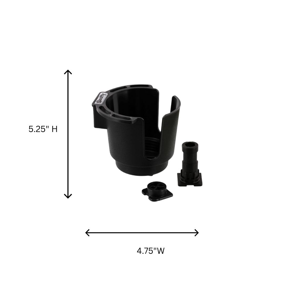 Scotty 311-BK easily removable design allows quick reconfiguration.