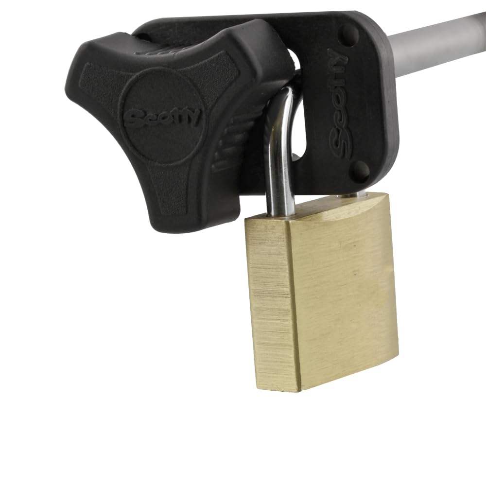 Scotty 3134 lock set nylon plate detail, engineered protection for your downrigger