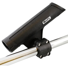 Scotty 358-BK removable gimbal pin simplifies rod configuration.