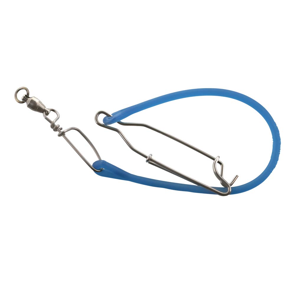 Scotty 370 downrigger snubber with swivel for smooth shock absorption during trolling.