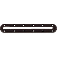 Close-up of Scotty low-profile track highlighting corrosion-proof construction for watercraft.