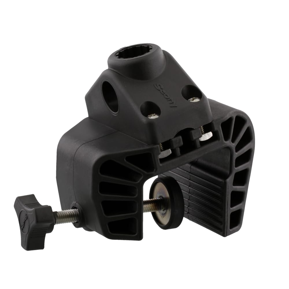 Scotty 449 Portable Nylon Clamp Mount with 241 Side/Deck Mount – Black