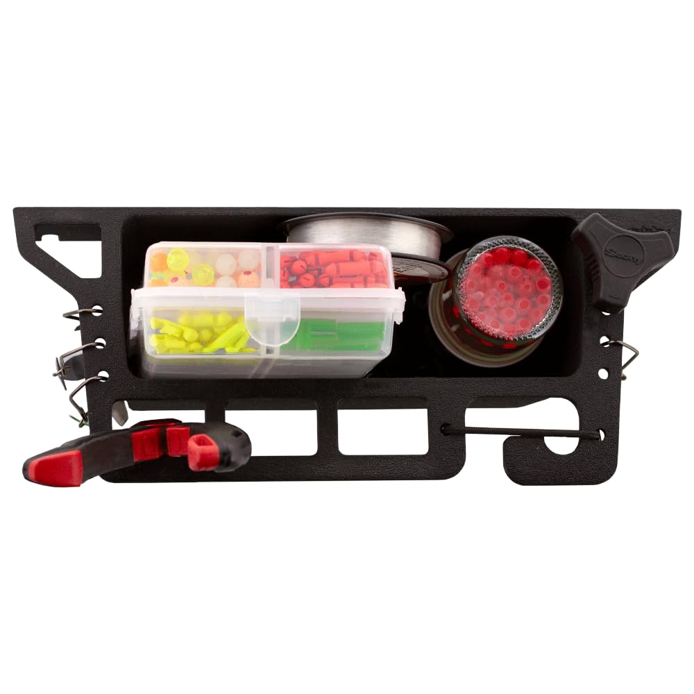Scotty 451 Mini Gear Caddy lures receptacle organizes lures for easy grab-and-go access.