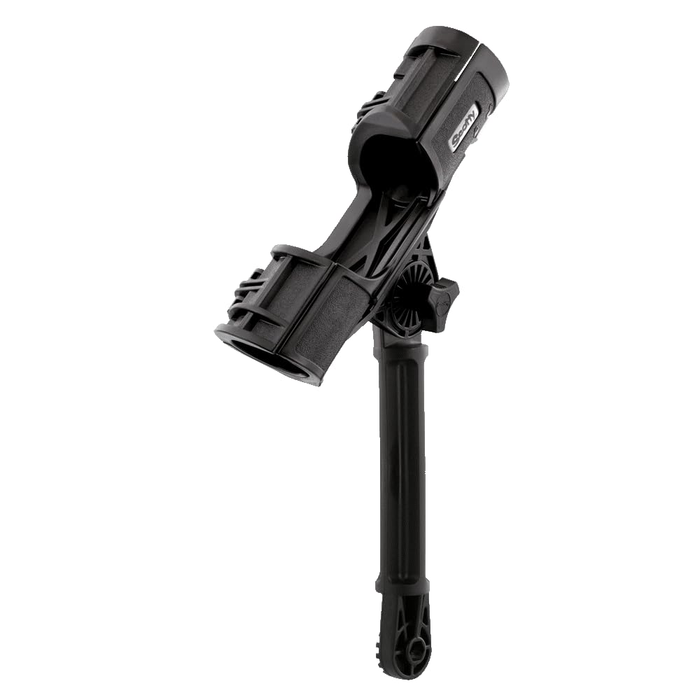Close-up of Scotty 459 Extender with star knob bolt