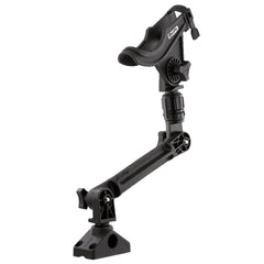 Extended 6.5-inch height increase for Scotty rod holder on downrigger