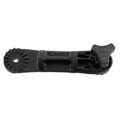 Scotty 459M Mini Double Ended Extender - Black, Small attached to rod holder