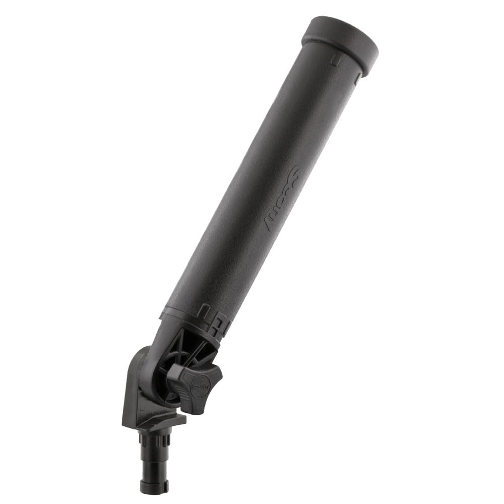 Scotty 479 bottom pivot rod holder interior view highlighting 360-degree adjustability.