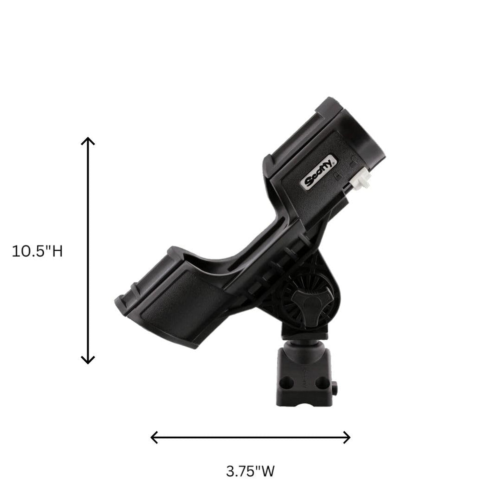 Scotty Orca's full 360° swivel helps track bite angles.