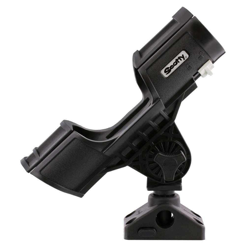 Scotty Orca rod holder with 241l side mount for fast rod retrieval.