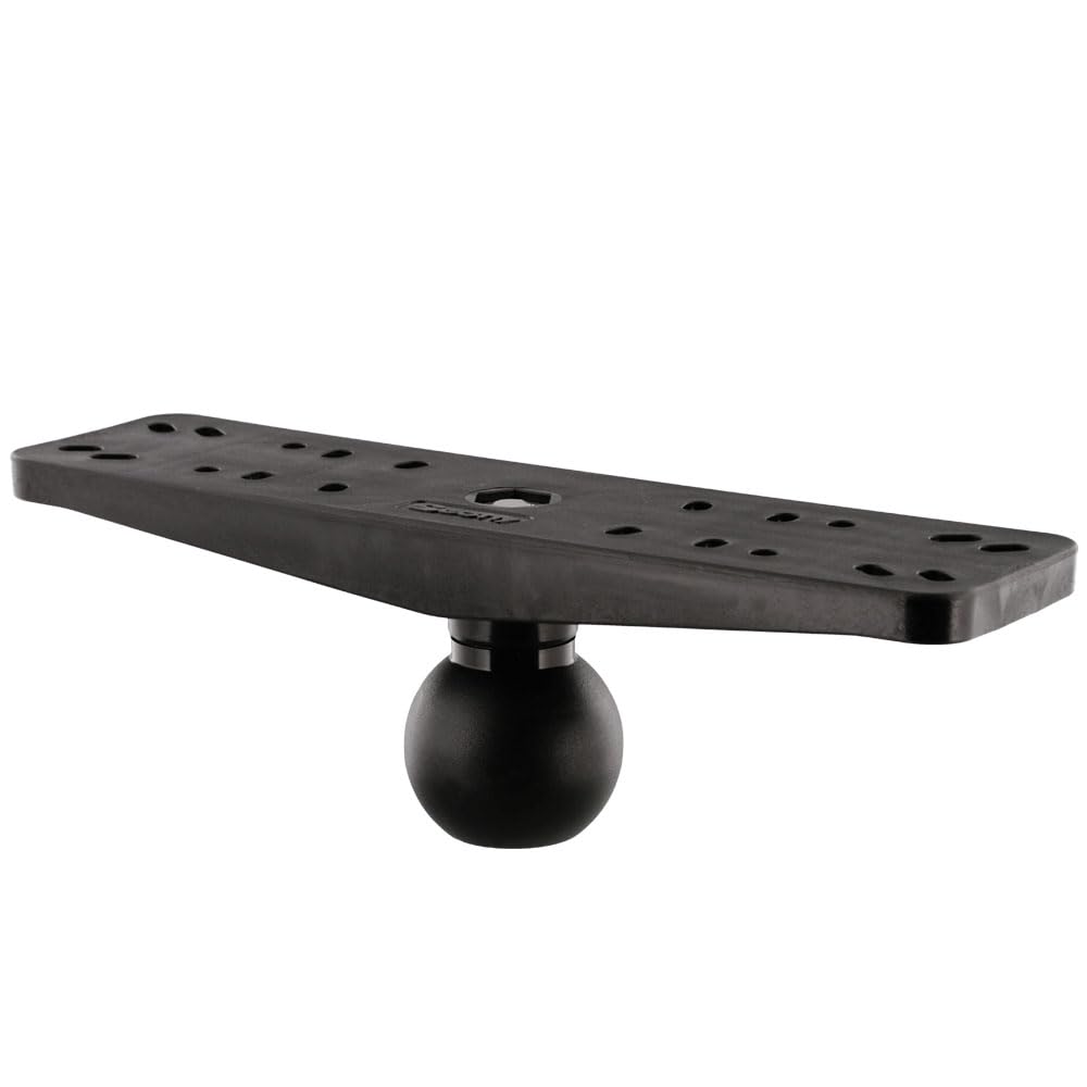 Scotty top plate close-up for ball system, ideal for stable navigation setups