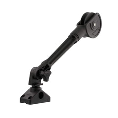 Scotty Trap Ease roller mounted on 241 side deck to simplify trap retrieval.