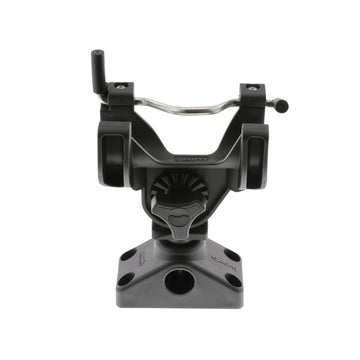 Scotty universal rod holder delivering stable support for many rod types.