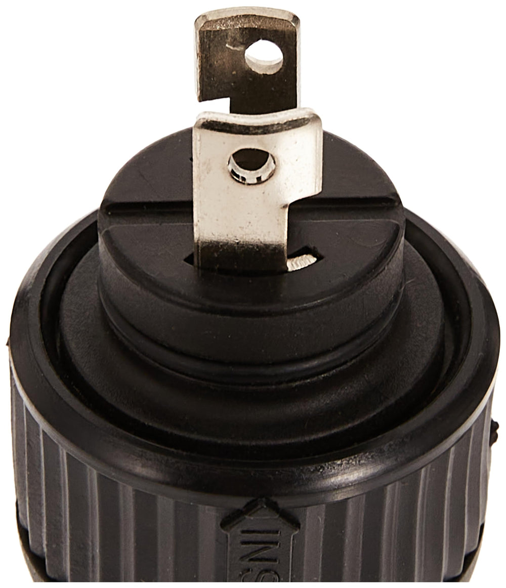 Watertight sealing cap on Scotty 2125 downrigger plug protects connections