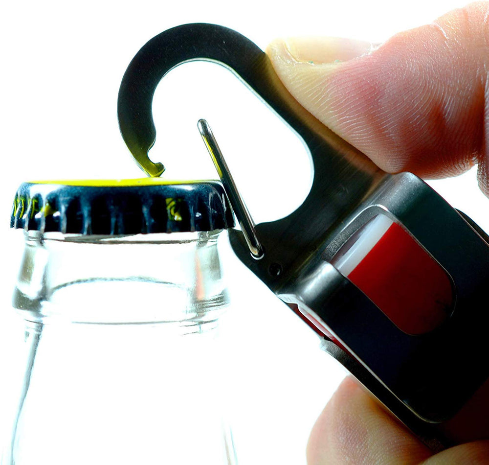 Screwpop edc tools for travel and hiking in a compact form.