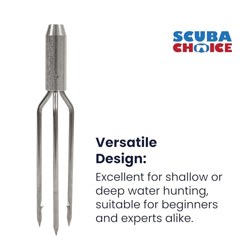 Scuba Choice 12-inch length tip enables precise targeting and control.